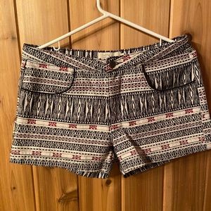 Fun pattern shorts!